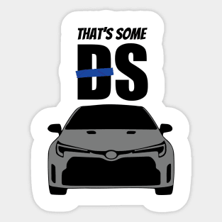 That's some (GR Corolla) BS Sticker